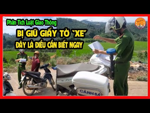 📢Sự Thật Công An Giữ Bằng Lái & Lái Xe Vi Phạm: Được Phép Hay Trái Luật? Cẩn Thận Bị Lừa#baoquanxd