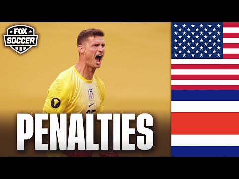 United States vs. Costa Rica Full Penalties | 2025 Concacaf Gold Cup Quarter Finals | FOX Soccer