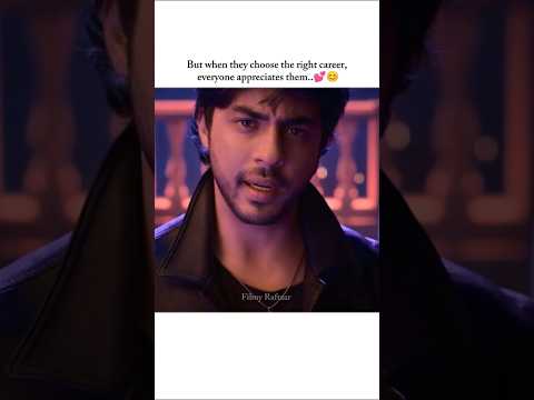 He chooses his passion 💕💕#aryankhan #srk #bollywood #bollywoodkebastards