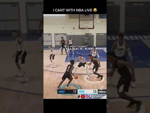NBA Live Is Better Than 2K 😂 #nba2k23 #nba2k22 #nbalive19