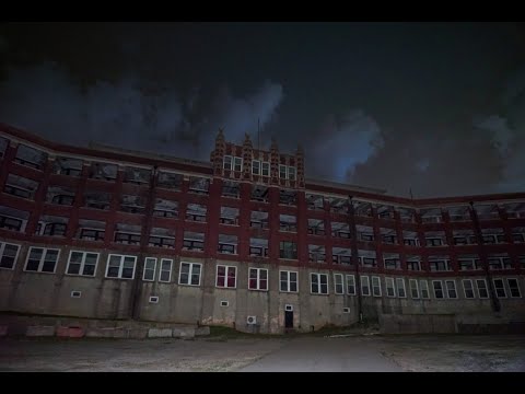 Exterior of Waverly Hills Sanatorium and the Body Chute