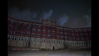 Exterior of Waverly Hills Sanatorium and the Body Chute