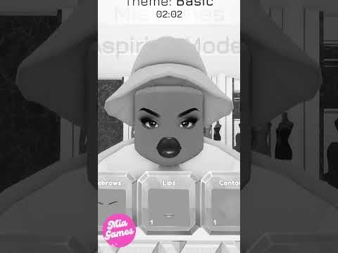 ROBLOX PERO SÓLO PUEDES VESTIRTE EN BLANCO Y NEGRO *DRESS TO IMPRESS #parati #roblox #shorts #viral