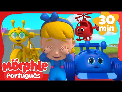 A Família Morphle: Esconde-Esconde de Veículos | Maratona do Morphle | Desenhos Animados Infantis