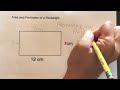 Understanding Area and Perimeter of a Rectangle