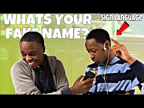 IF THE COPS PULL YOU OVER, WHATS YOUR FAKE NAME?