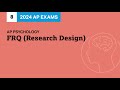 Mastering Research Design in AP Psychology