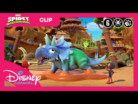 Spidey et ses Amis Extraordinaires | La Pierre Dino | Disney Channel BE