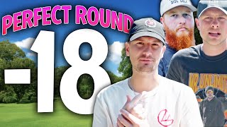 Can We Shoot The PERFECT Disc Golf Round?! | Peaks View Park Triples Challenge