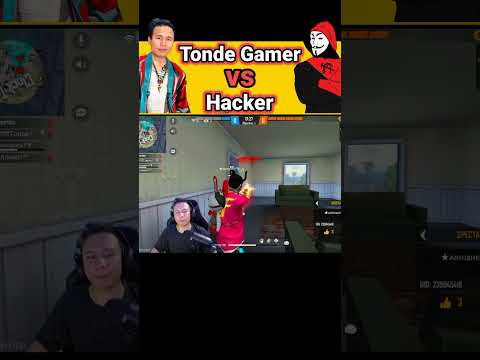 Tonde Gamer VS Dangerous  Hacker 😱🔥।। @TondeGamer #shorts