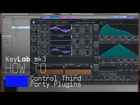 KeyLab mk3 | How to Control Third Party Plugins