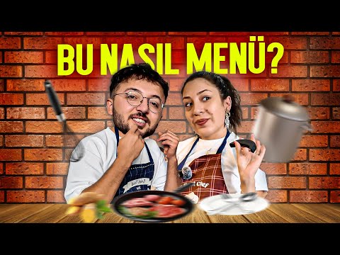 EŞİM İLK DEFA YEMEK YAPIYOR! ( EVLENELİ 30 GÜN OLDU)