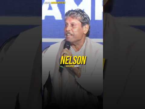 One quote from Nelson Mandela that touched my heart. #kapildev #indiancricketteam #cricketindia