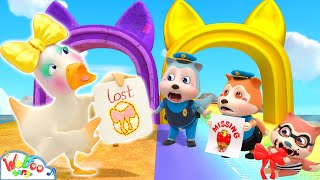 Who Found The Missing Golden Egg? + More Color Song | Nursery Rhymes & Wolfoo Kids Songs