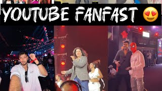 My Lifes First Youtube Fanfest 2025😍apka favourite kon h comment m batao🤩#ytffshorts #fanfast