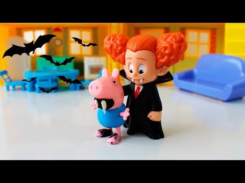 Melhores do Ano: Pig George da Familia Peppa Pig vira um VAMPIRO!!!