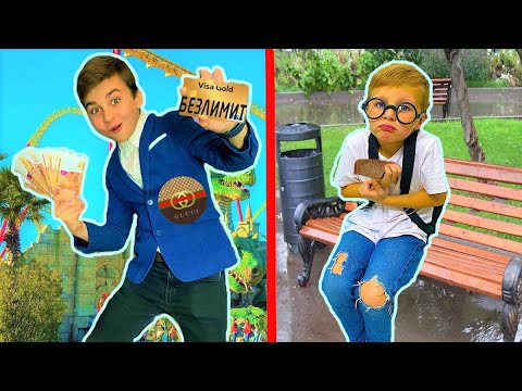 Богатый ПУТЕШЕСТВЕННИК VS Бедный! ОРЕЛ И РЕШКА. Детская версия 13+