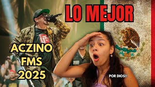 LO MEJOR de ACZINO en la FMS Internacional 2025 🔥 - Batallas Épicas | REACCIÓN