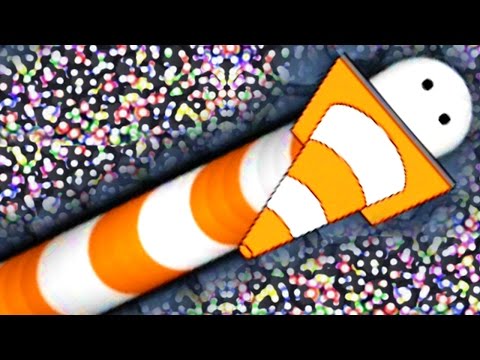 NEW HACKED SKIN?! - Slither.io Mod / Slither.io Hack New Update Gameplay! - CONE SLITHER.io SKIN!