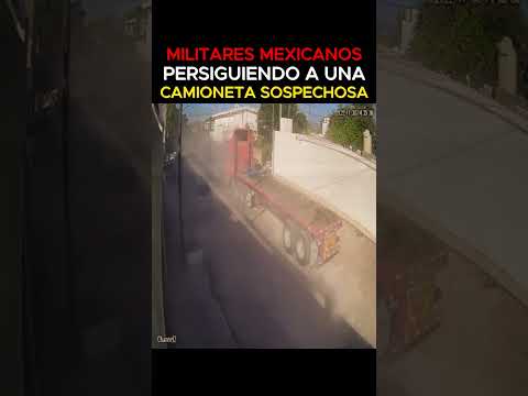 ⚠️MILITARES MEXICANOS PERSIGUIENDO a una CAMIONETA SOSPECHOSA⚠️|Curiosidades Bélicas #army #military