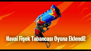 YENİ HAVAİ FİŞEK TABANCASI !! ( Fortnite Battle Royale )