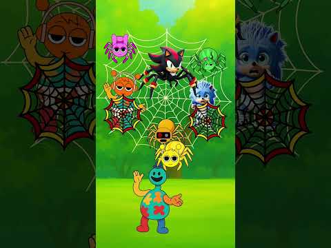 Wer wird Sonic vor den Spinnen retten?!! 💙 Sprunki gegen Shadow 🕷️