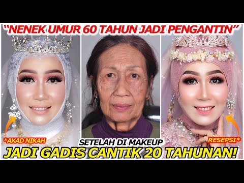 Resepsi Pernikahan NENEK VIRAL! Umur 60 TAHUN Jadi PENGANTIN (SUPER CANTIK) #2