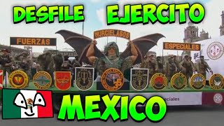Desfile militar de MÉXICO (2025) - Ataque zombi