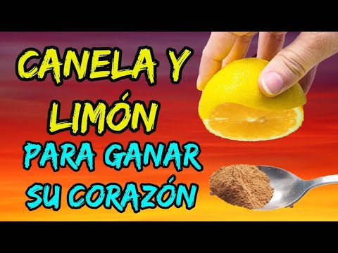 EXPRIME EL LIMÓN Y HARÁS QUE SOLO TE VEA A TI  HECHIZO CON LIMÓN Y CANELA