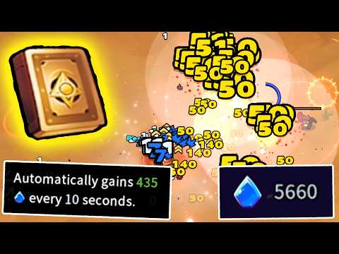 I BROKE This New Brotato Tower Defense With MONEY in Book Shooter