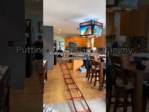 Putting A RollerCoaster In My Parents House