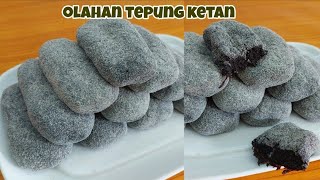 PUNYA TEPUNG KETAN HITAM OLAH JADI MAKANAN NI SAJA !!!