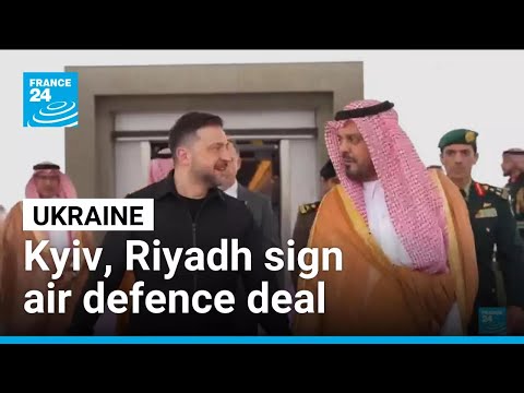 YouTube video thumbnail: Ukraine, Saudi Sign air Defence Deal During Zelensky Surprise Visit