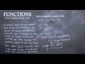 Functions and Their Applications