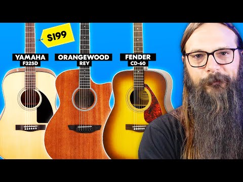 I Tested the Top Three $200 Guitars (ONE stole the show)