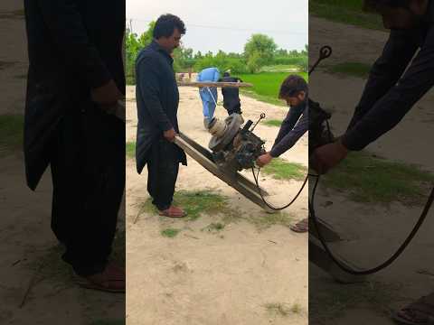 How to diesel engine start with mans new experiment 🤪#dieselengine #experiment #shorts #viralvideo