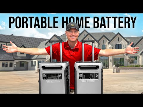 Installed THE BEST Portable New Home Battery Storage!