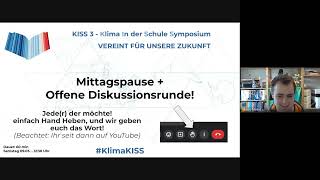 Diskussionsrunde BNE & Klima - Mittagspause und Socializing des KISS 3.0 | KISS 3.0