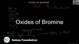 Oxides of Bromine