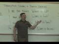 Intransitive and Transitive Verbs