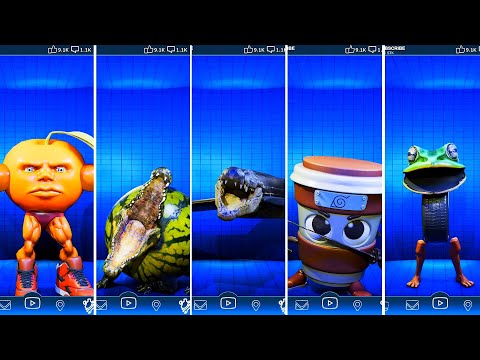More Italian Brainrot Characters in FNAF AR Workshop Animations