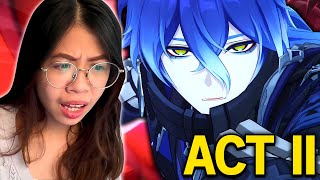 NOD-KRAI CINEMA?! ARCHON QUEST ACT 2 FULL REACTION || Genshin Impact Luna I