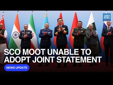 YouTube video thumbnail: SCO Moot Unable To Adopt Joint Statement As Pakistan Reaffirms Commitment To Fight Terrorism