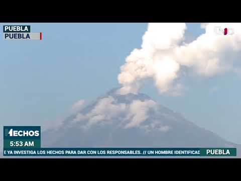 30 años del despertar del volcán Popocatépetl