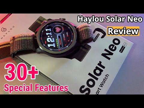 Haylou Solar Neo Smartwatch Unboxing & Deep Review | 30+ Special Features