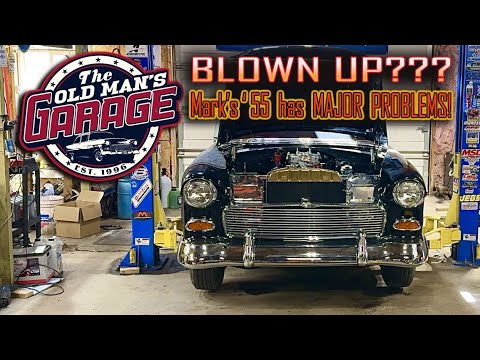 WELL, THIS WAS UNFORTUNATE.  BIG BLOCK 4spd Dual Quad 55 Chevy!