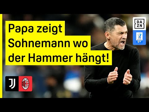 Conceição mit perfektem Einstand! Juventus - AC Milan | Supercoppa | DAZN