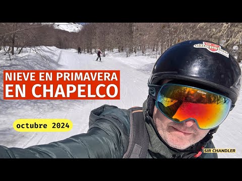 ESQUIAMOS 🎿 EN CHAPELCO 🇦🇷 EN PLENA PRIMAVERA - OCTUBRE 2024