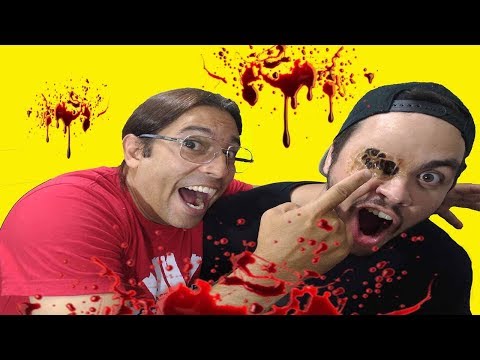 The Walking Dead OLHO ZUMBI !!!! (MAQUIAGEM) (+13)