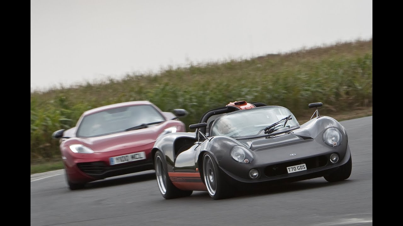 Lola T70 replica vs McLaren MP4-12C: the ultimate production and kit cars